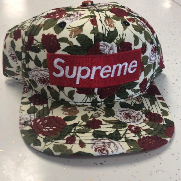 supreme flower cap
